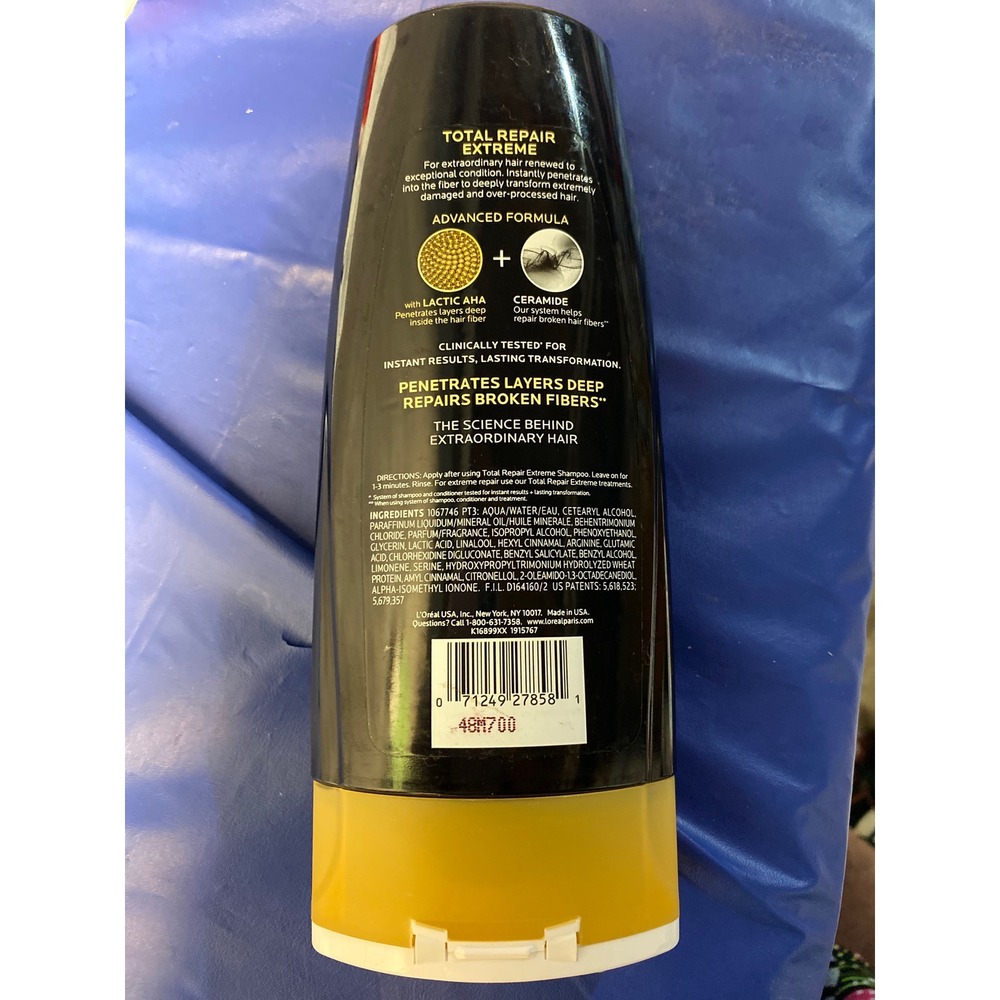 L'Oreal Paris Advanced Total Repair Extreme Reconstructing Conditioner - Picture 2 of 2